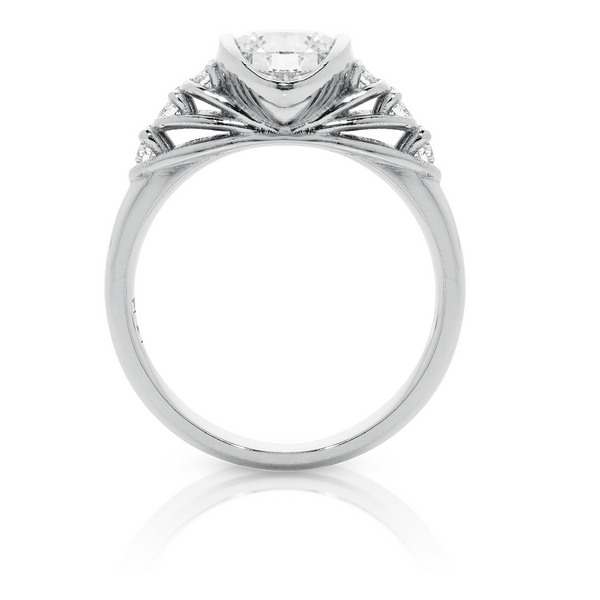 Selene Goddess Diamond Ring