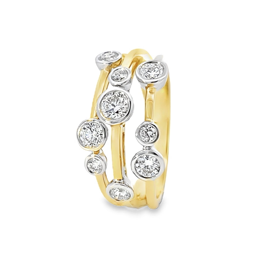 Celebrations Multi Diamond Dress Ring Trewarne Fine Jewellery Celebrations Multi Diamond Dress Ring Trewarne Fine Jewellery