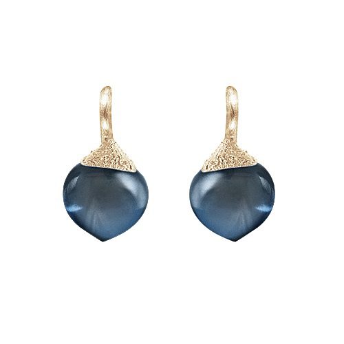 A2638-419 London blue topaz dew drop earrings