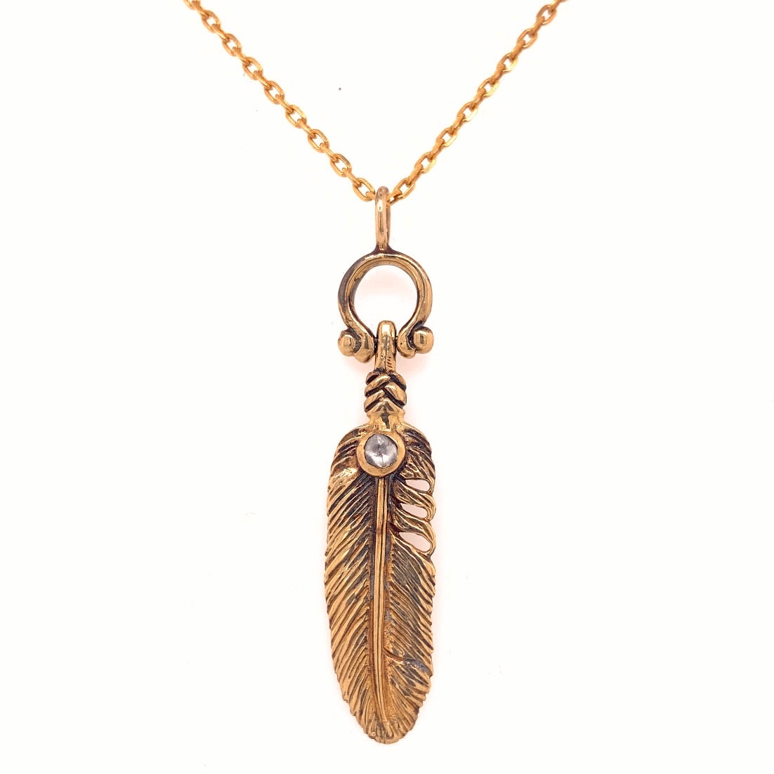 Spiritman Visionary Pendant Gold – Trewarne Fine Jewellery