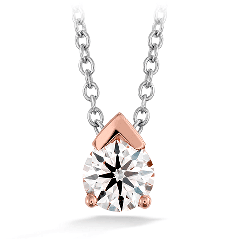Hearts On Fire Aerial Single Diamond Pendant Trewarne Fine Jewellery