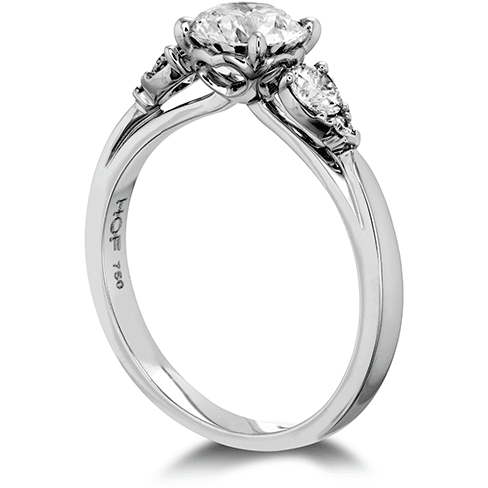 Hearts On Fire Signature Three Stone Engagement Ring Trewarne Jewellery Melbourne