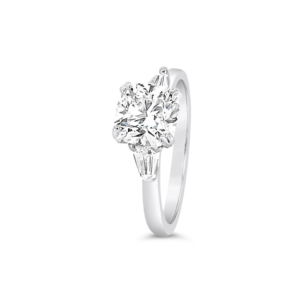 Cushion Cut Natural Diamond Ring