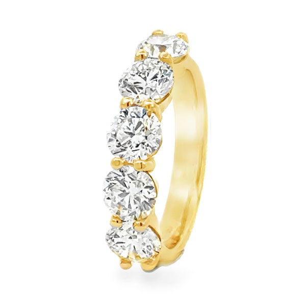 Five Diamond Ring  - 3.50cts