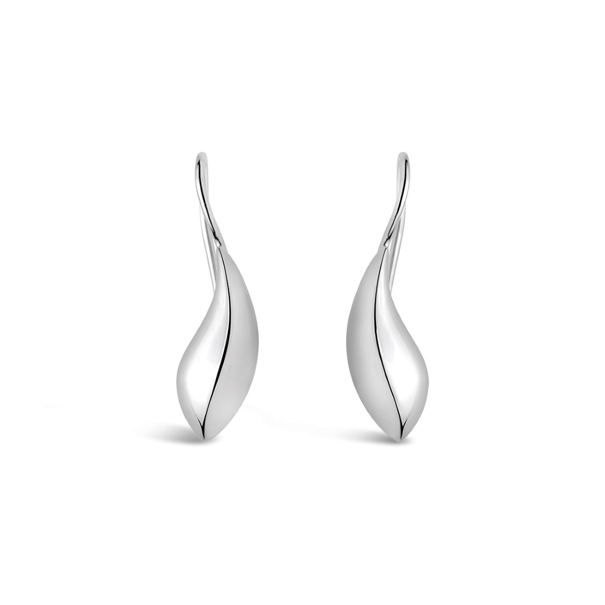 Daniel bentley Voyager silver hook earrings