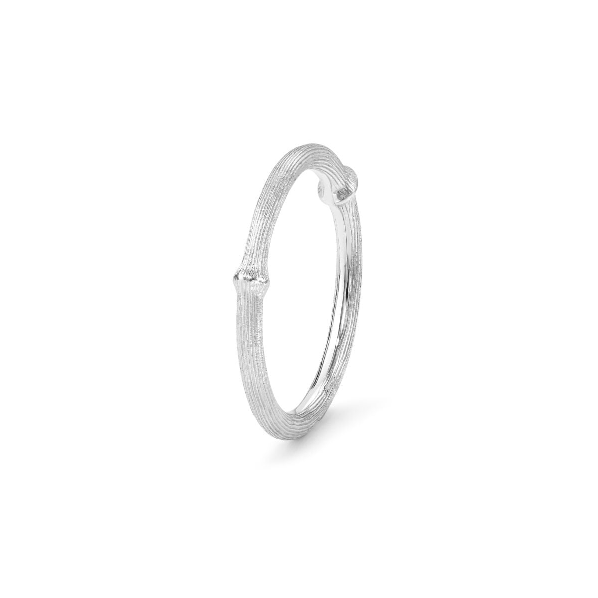White gold ole lynggaard nature ring