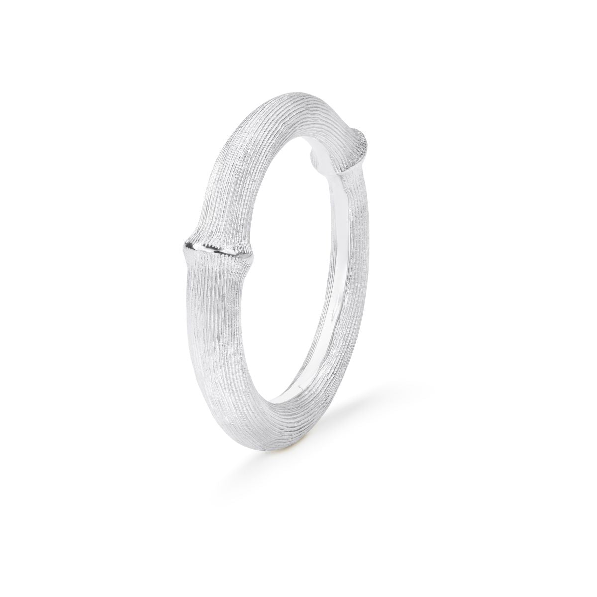 White gold nature ring size 3