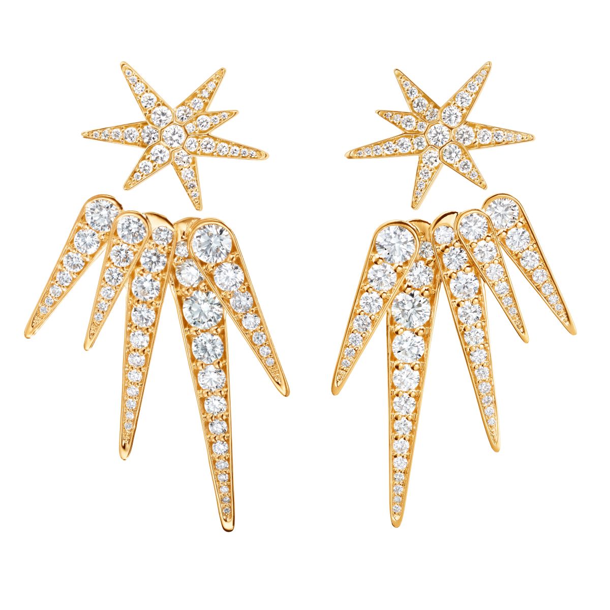 Funky Stars 5-Pointed Earring Pendant