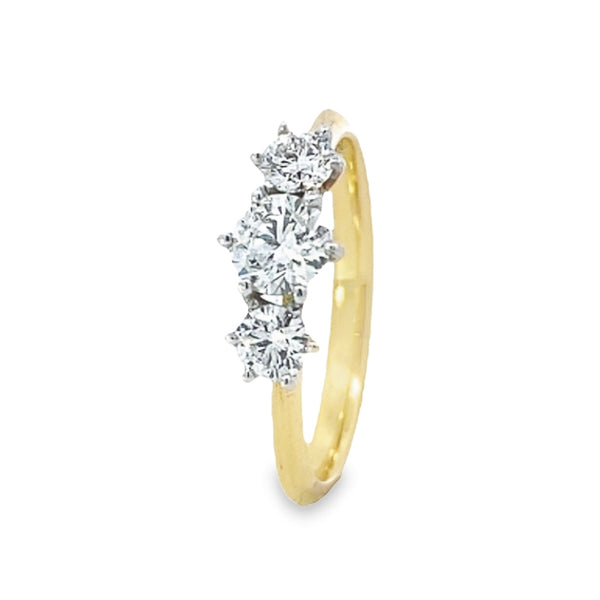 Aphrodite Paris Trilogy Diamond Ring