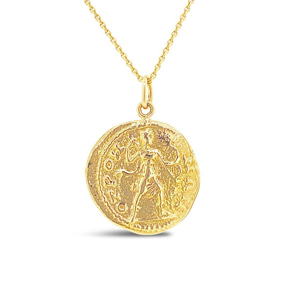 Artemis Gold Medallion Pendant Melbourne