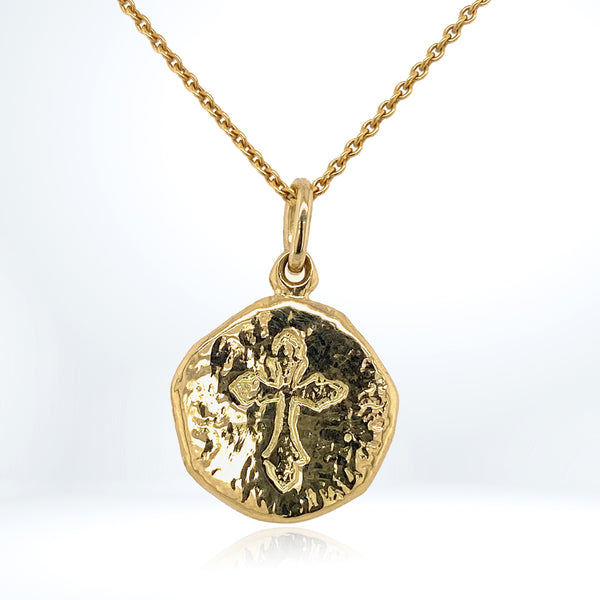 Cross Medallion - 14mm