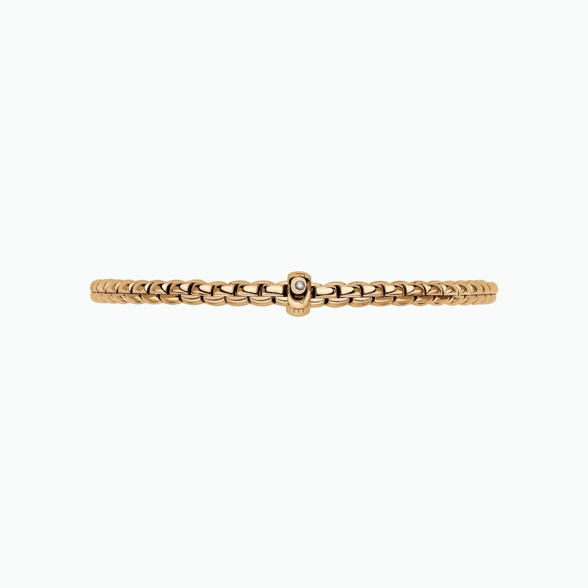 Fope gold flexible bracelet