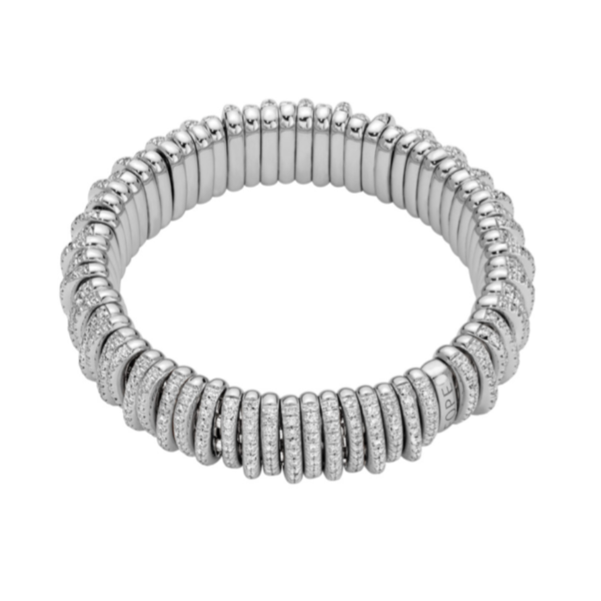 Panorama Flex it Bracelet all diamonds Fope