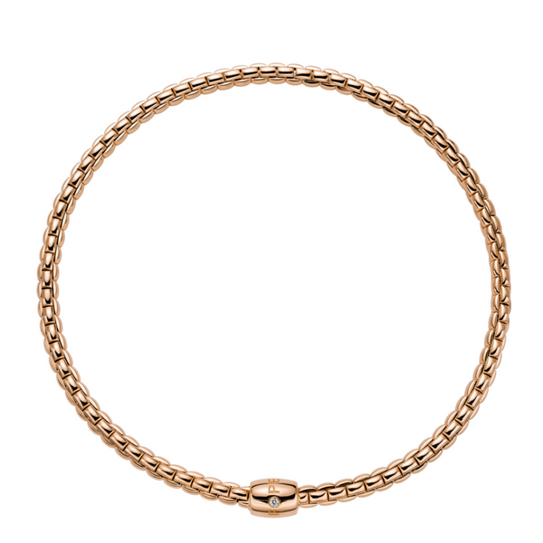 18ct rose gold Fope necklace