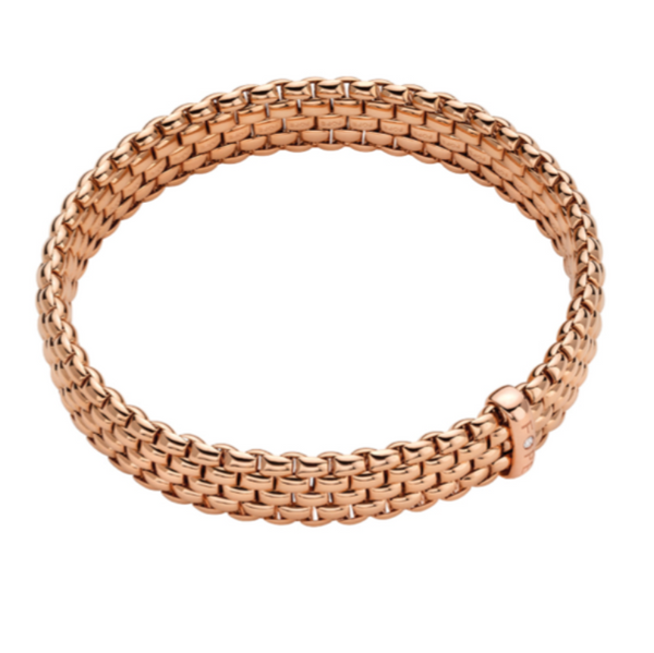 Rose gold Fope Panorama Essentials bracelet