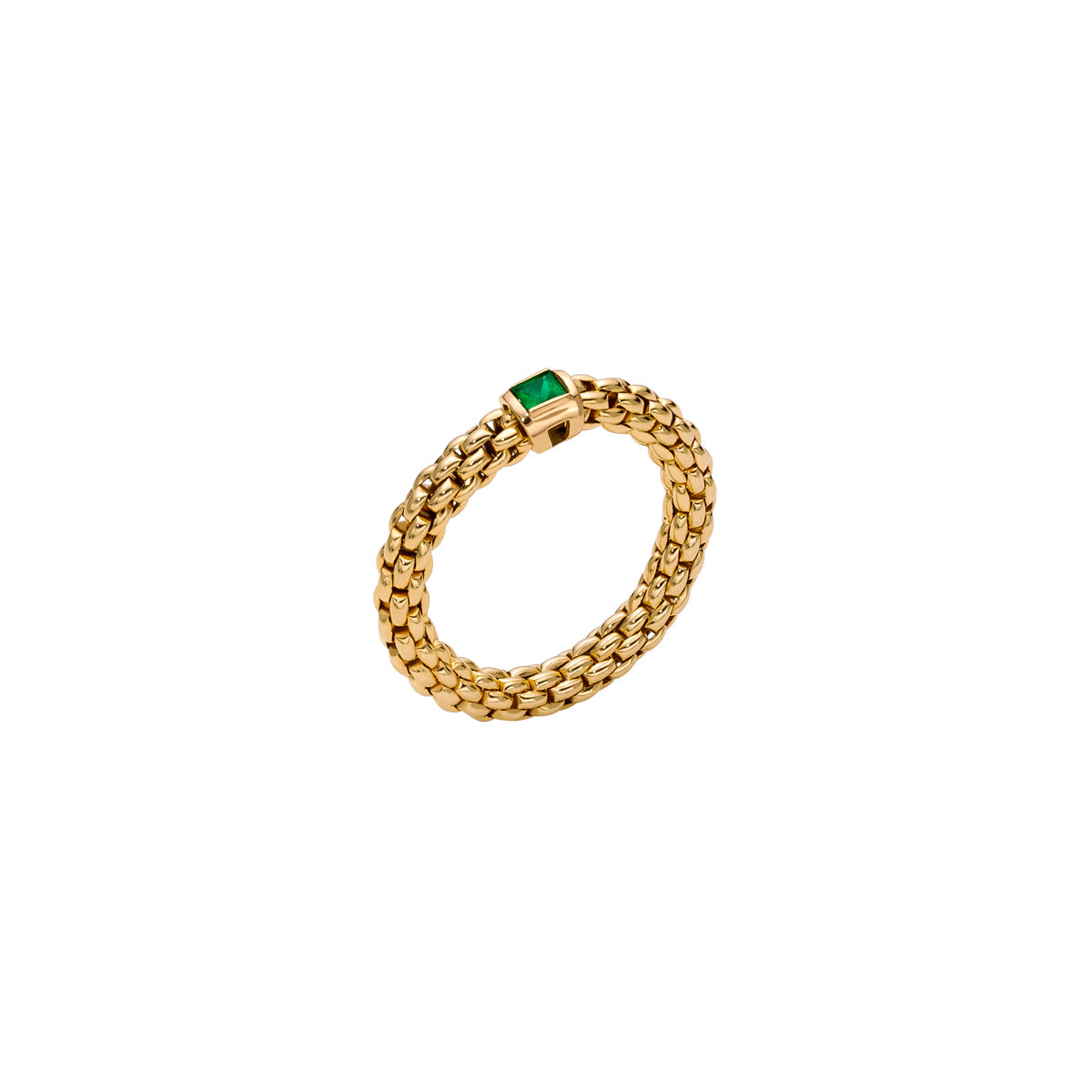 Fope Flex'it SOULS ring with Emerald