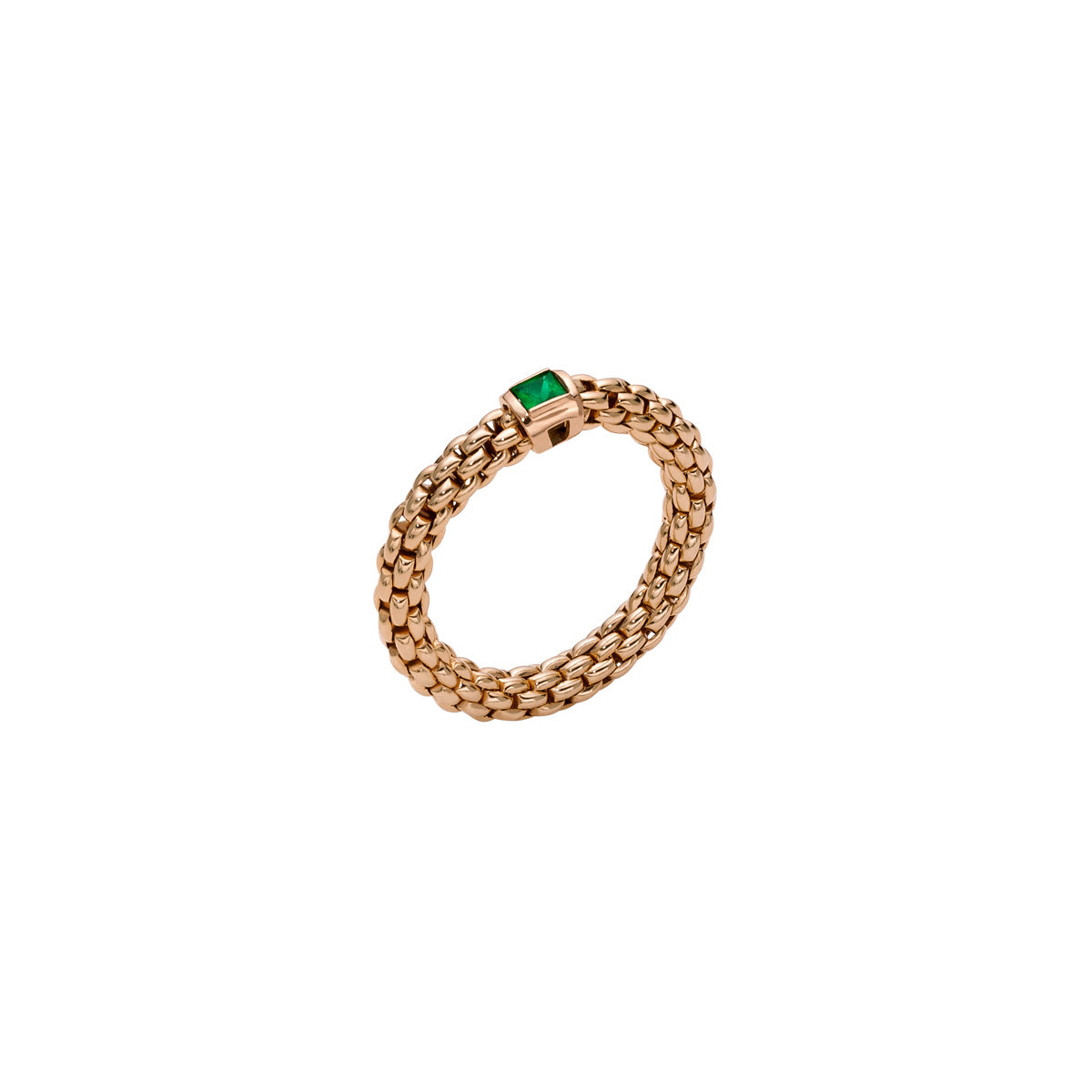 Fope Flex'it SOULS ring with Emerald