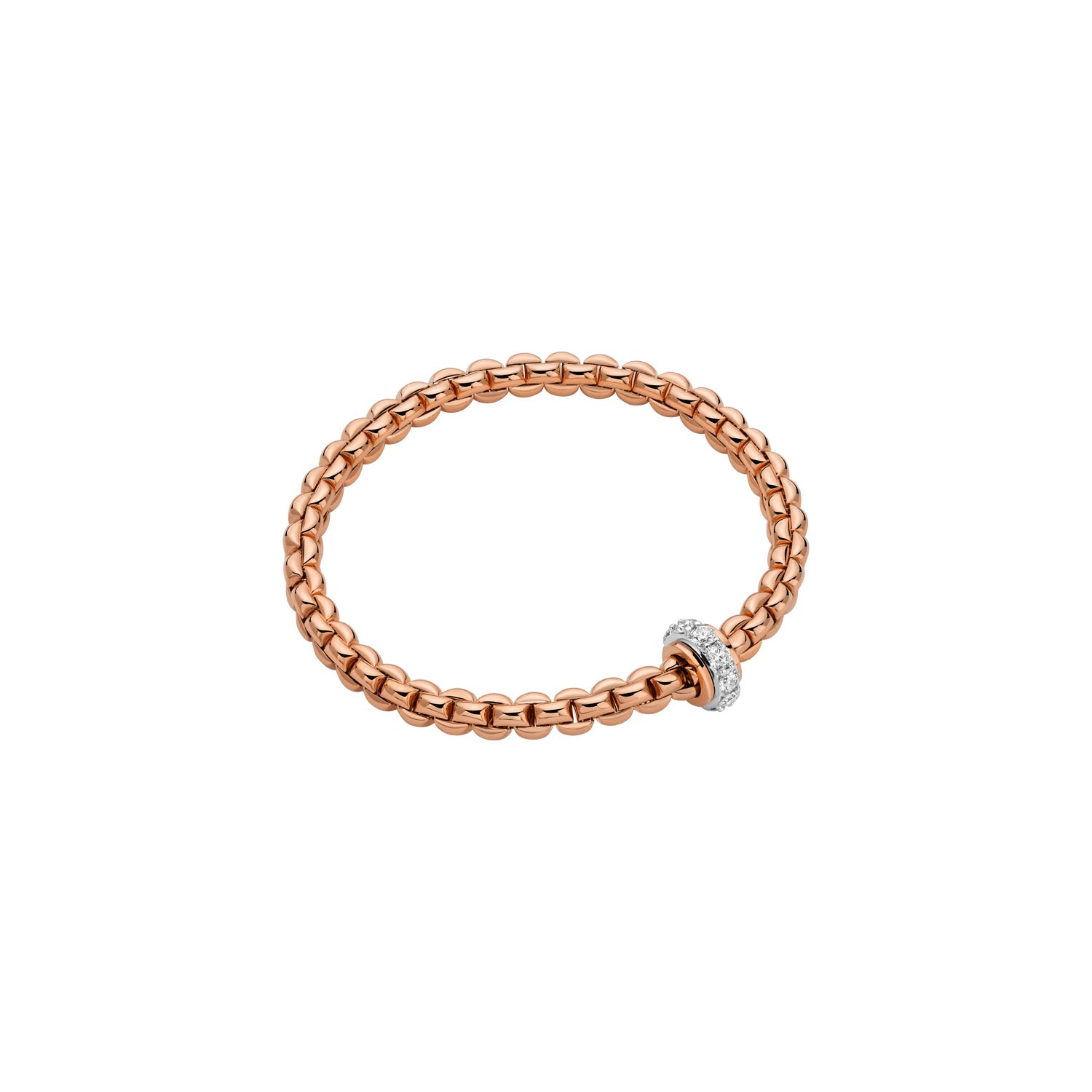 Fope 'Ice' Eka bracelet in rose gold
