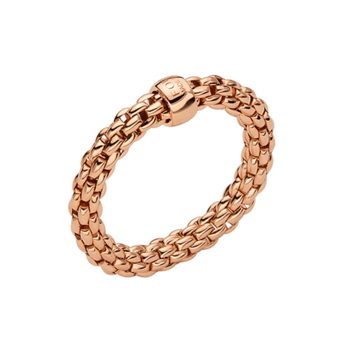 Fope essentials ring small rose gold