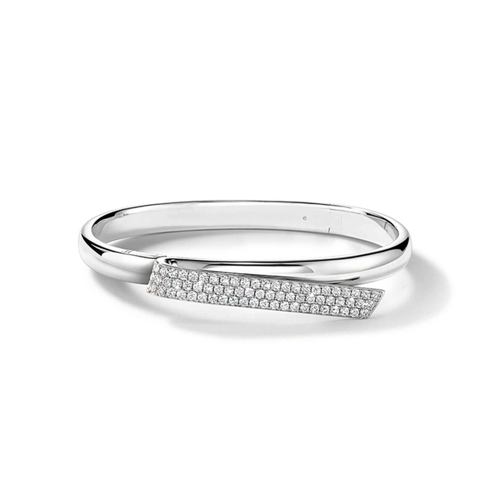 Hearts on Fire Flip Diamond Bangle Inside Out White Gold Medium diamonds 1.50ct