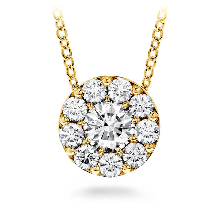 Hearts on FIre Diamond Fulfillment pendant in 18ct yellow gold