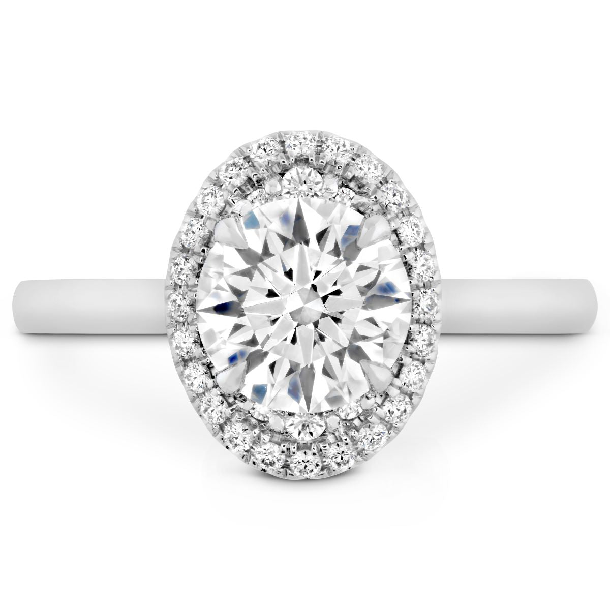 Hearts On Fire Juliette Oval Engagement Ring