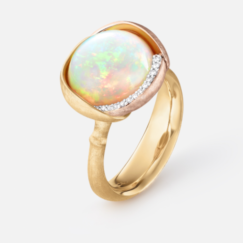 Optus Ring Ole Lynggaard Lotus Ring Opal Size 3 – Trewarne Fine Jewellery