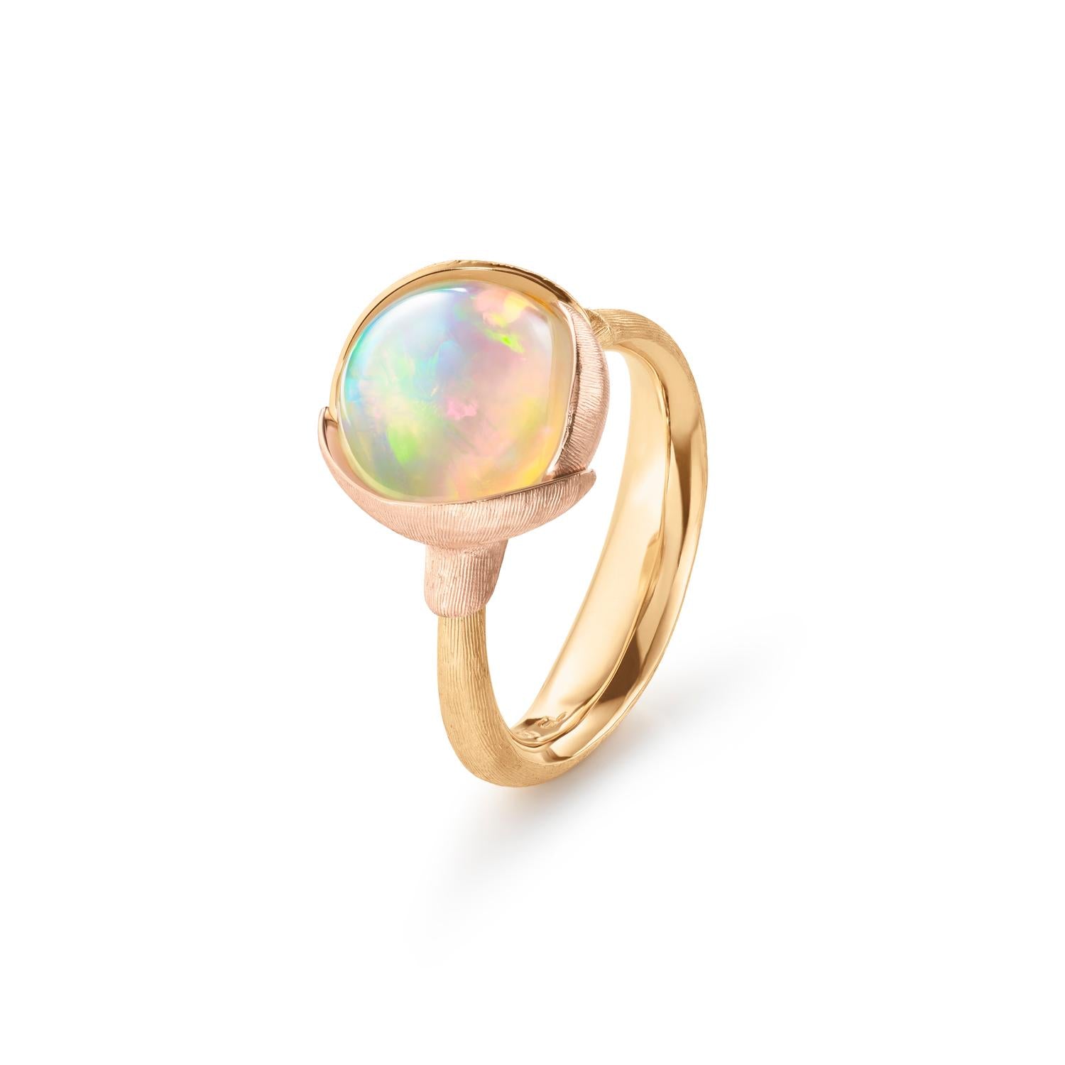 Ole Lynggaard Lotus Ring Opal size 2