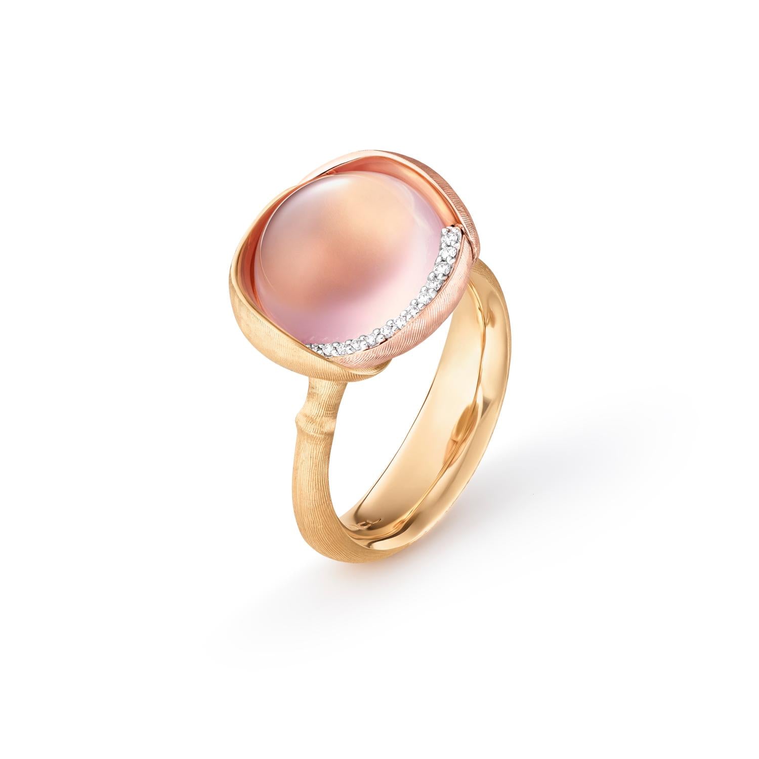 Ole Lynggaard Size 3 Rose Quartz