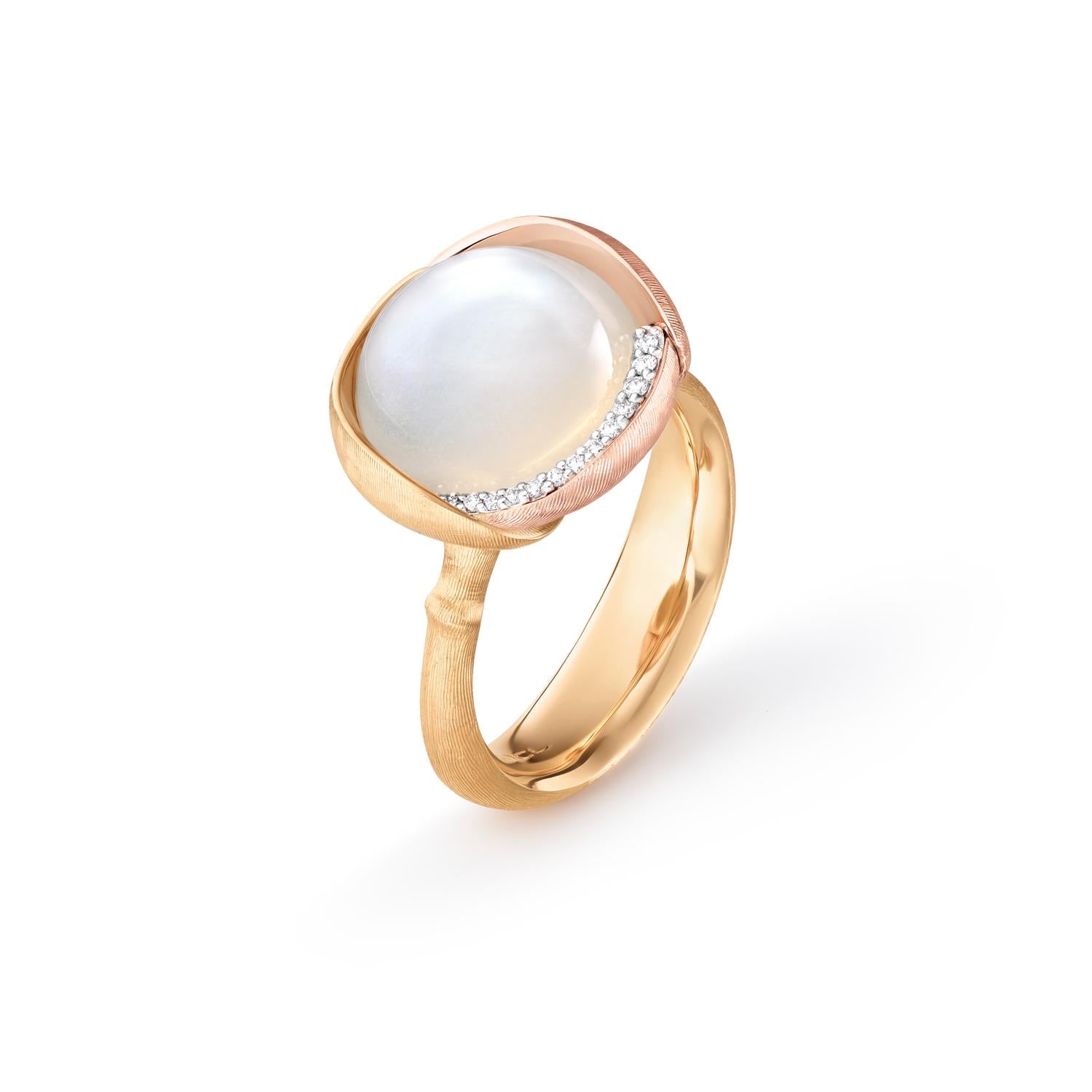 Ole Lynggaard White moonstone no.3 ring