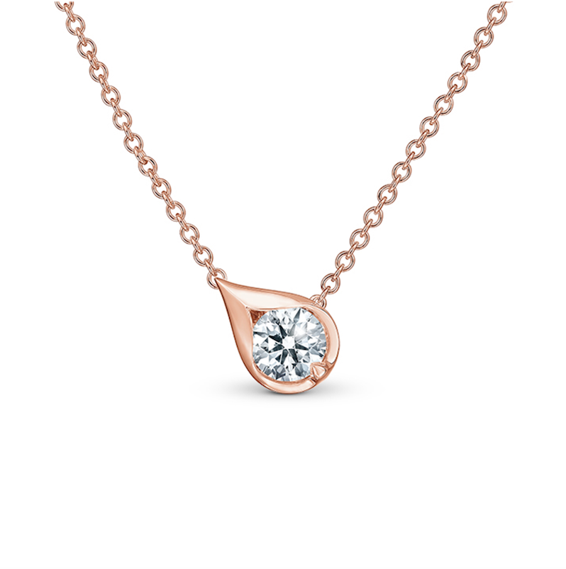 LU Diamond Droplet Pendant