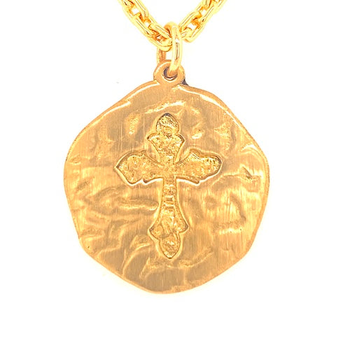 Cross Medallion - 20mm