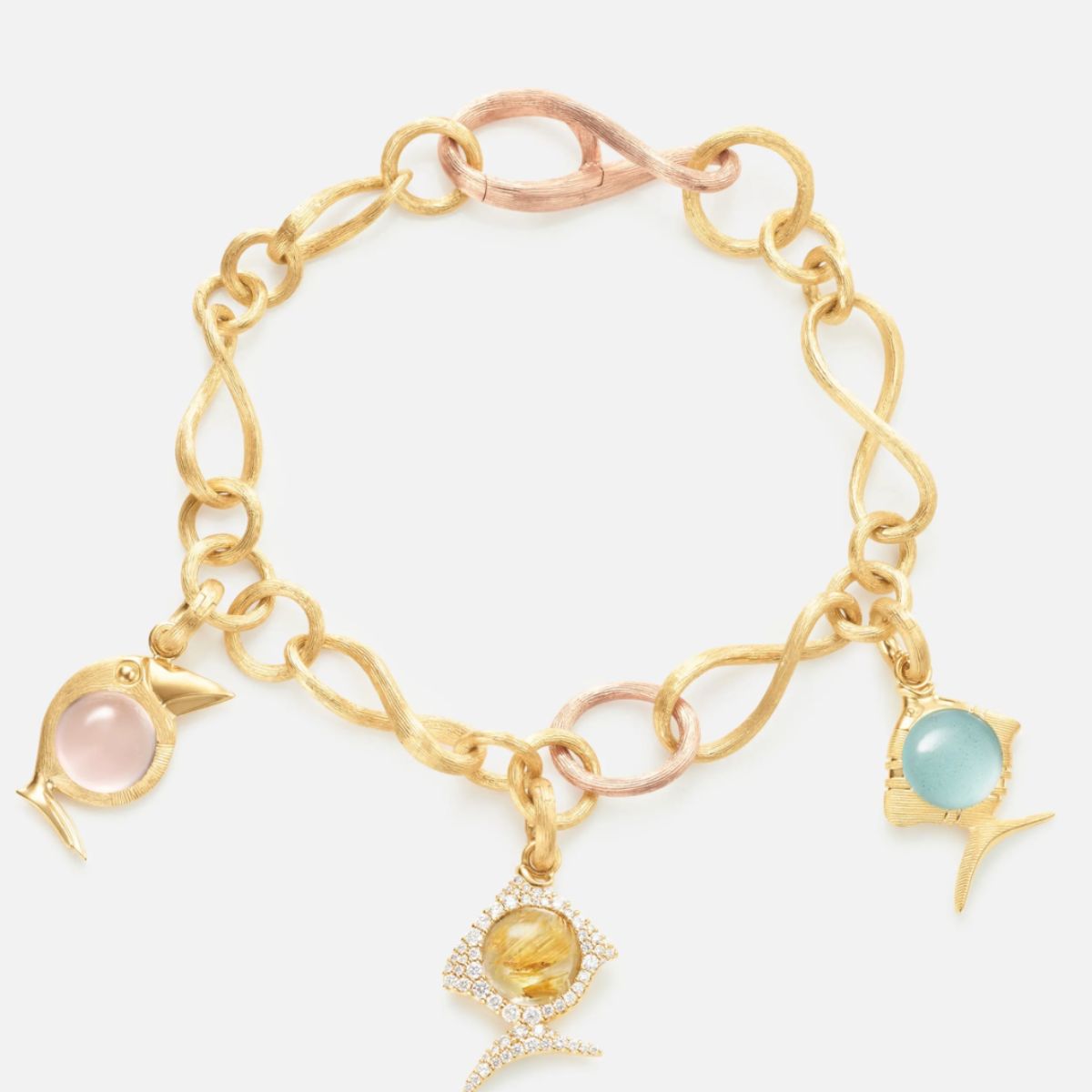Ole Lynggaard love bracelet with charms