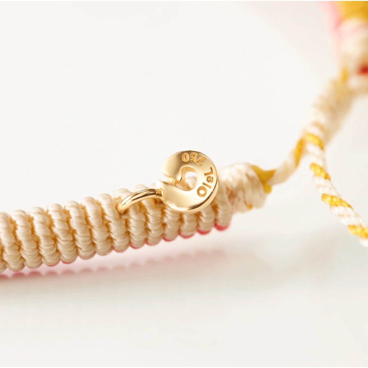 close up of Ole Lynggaard honey life bracelet