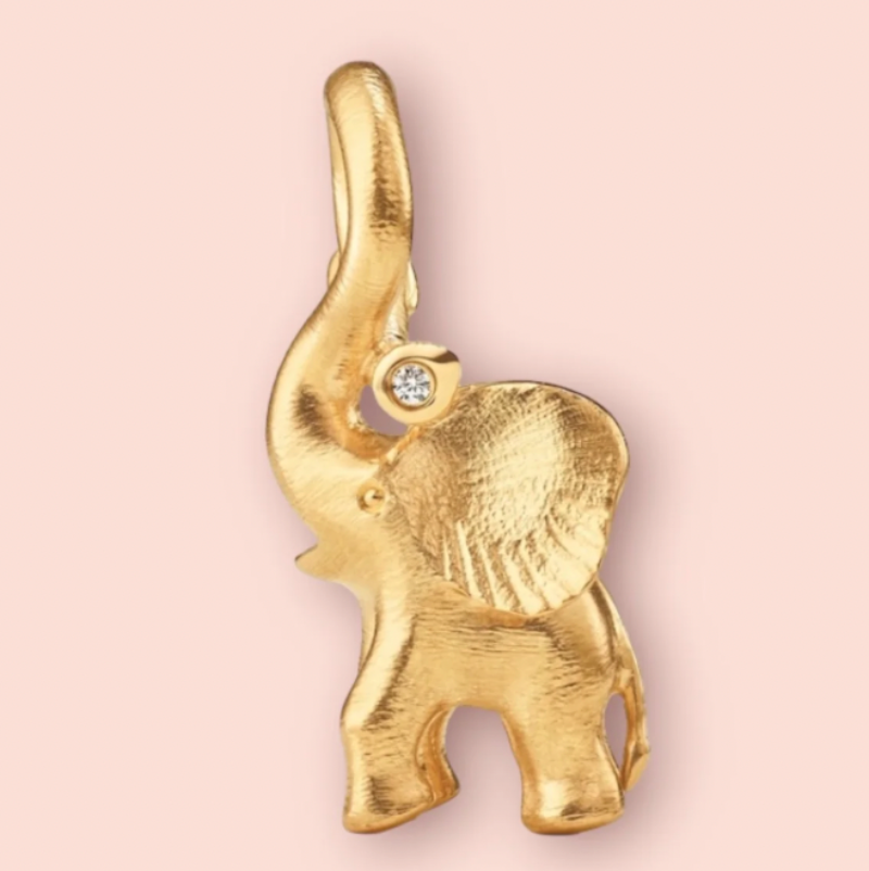 OLC med Elephant pendant 