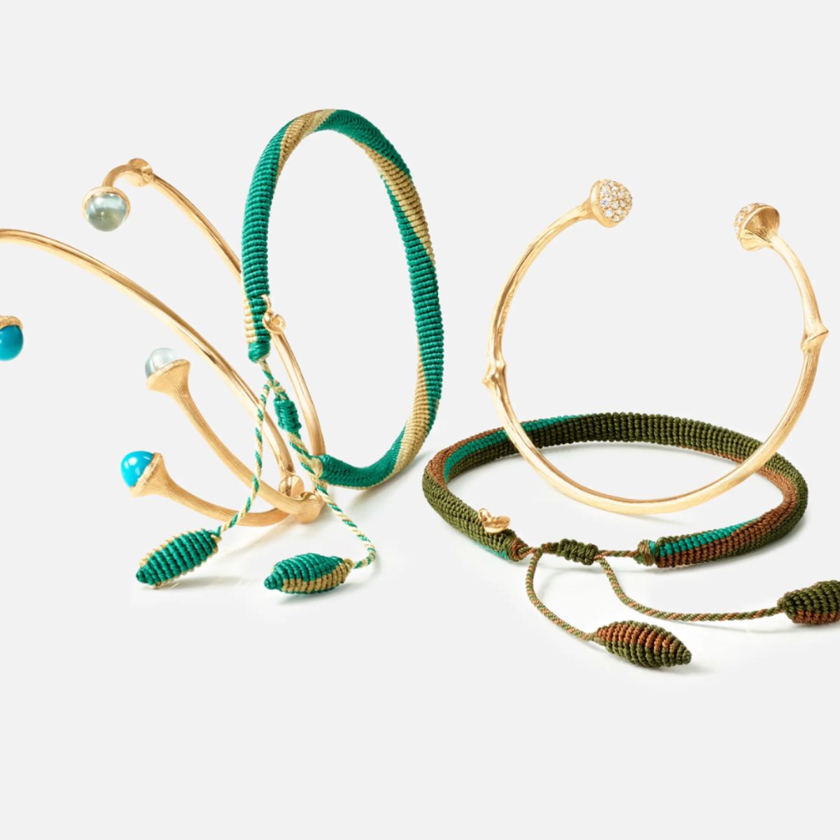 Ole lynggaard nature and new life bracelets
