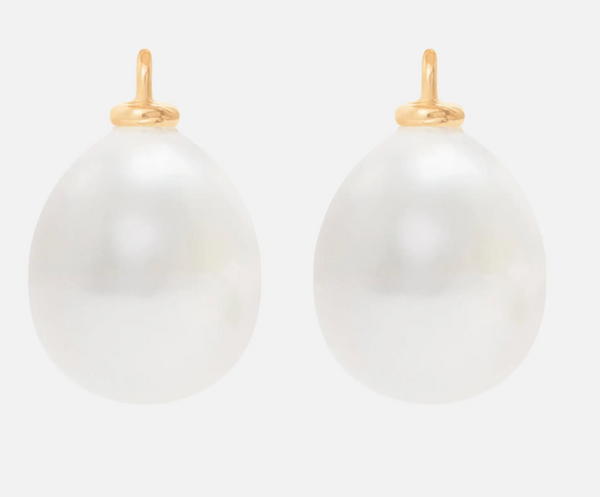 OLC pendant for earrings white pearl