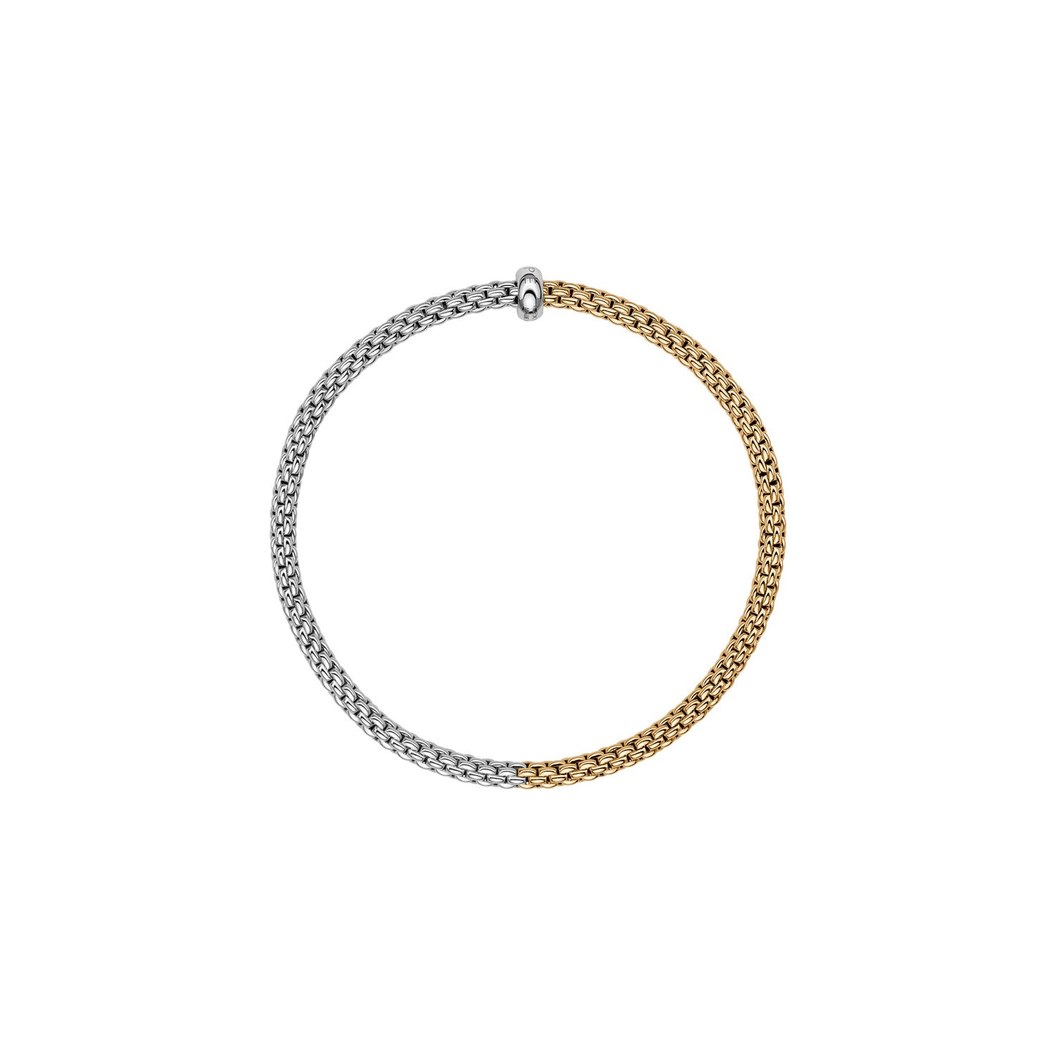 Fope Prima Essentials Bracelet Profile image in Yellow and White Gold