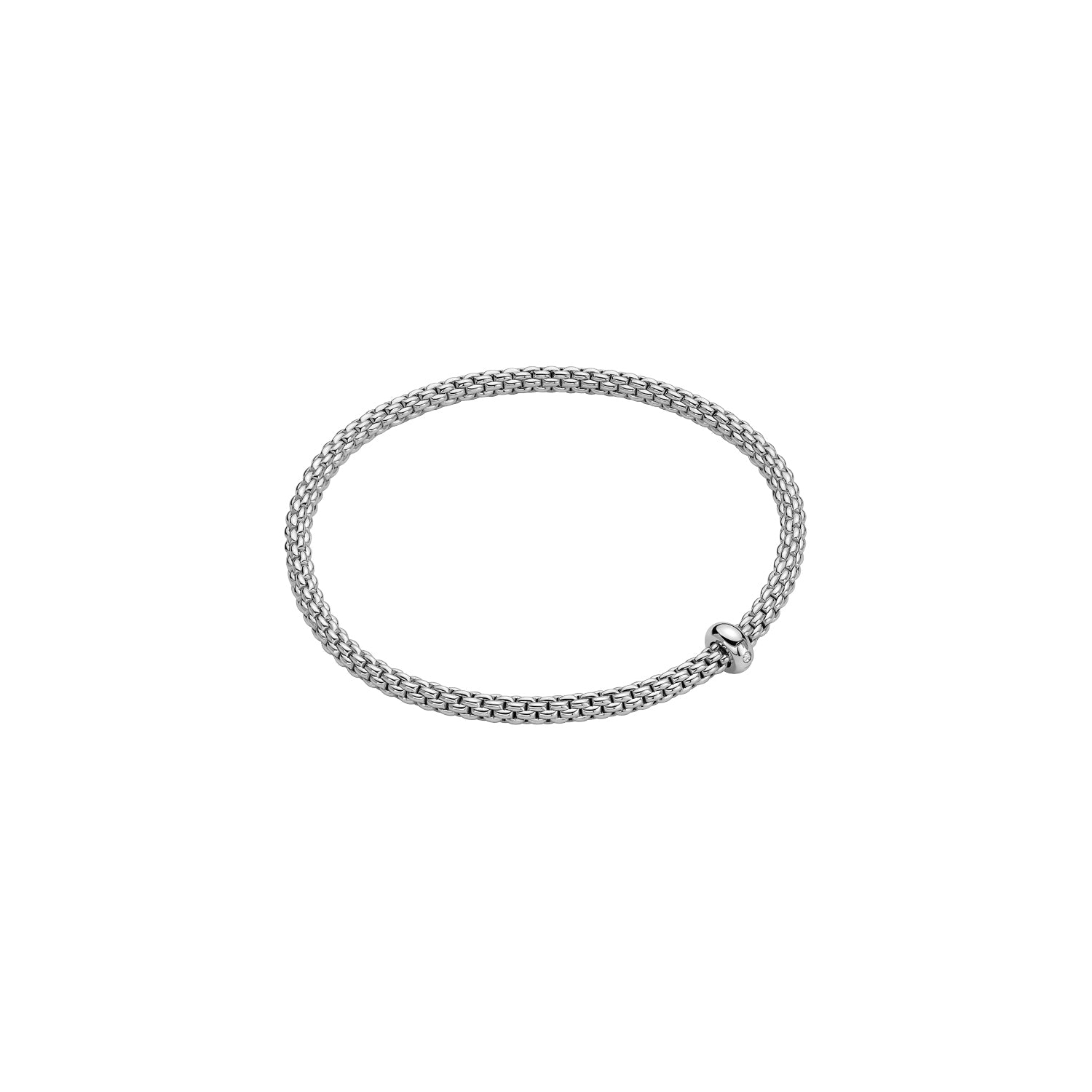 Fope Prima Bracelet in white gold Essentials 