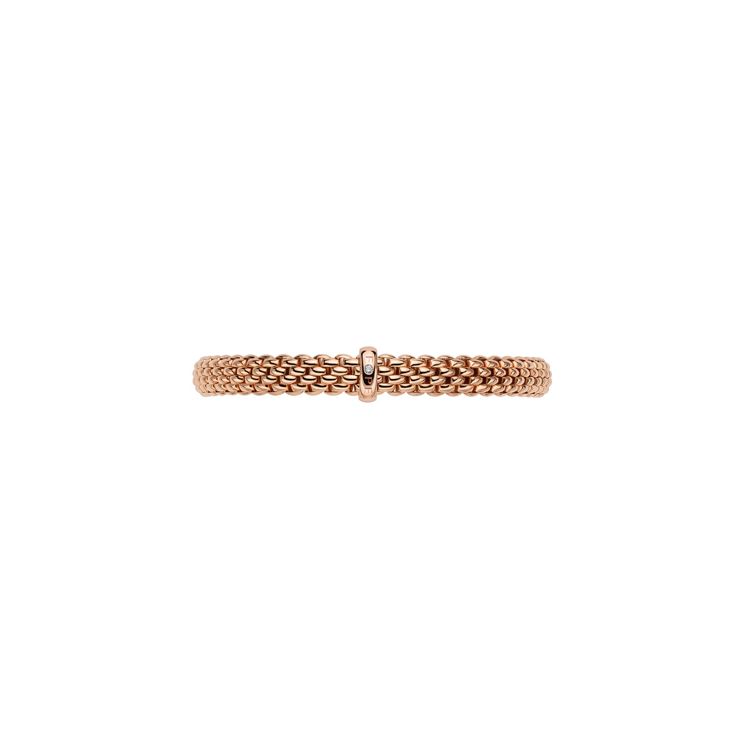 Fope Vendome Essentials Rose Gold Bracelet front on image