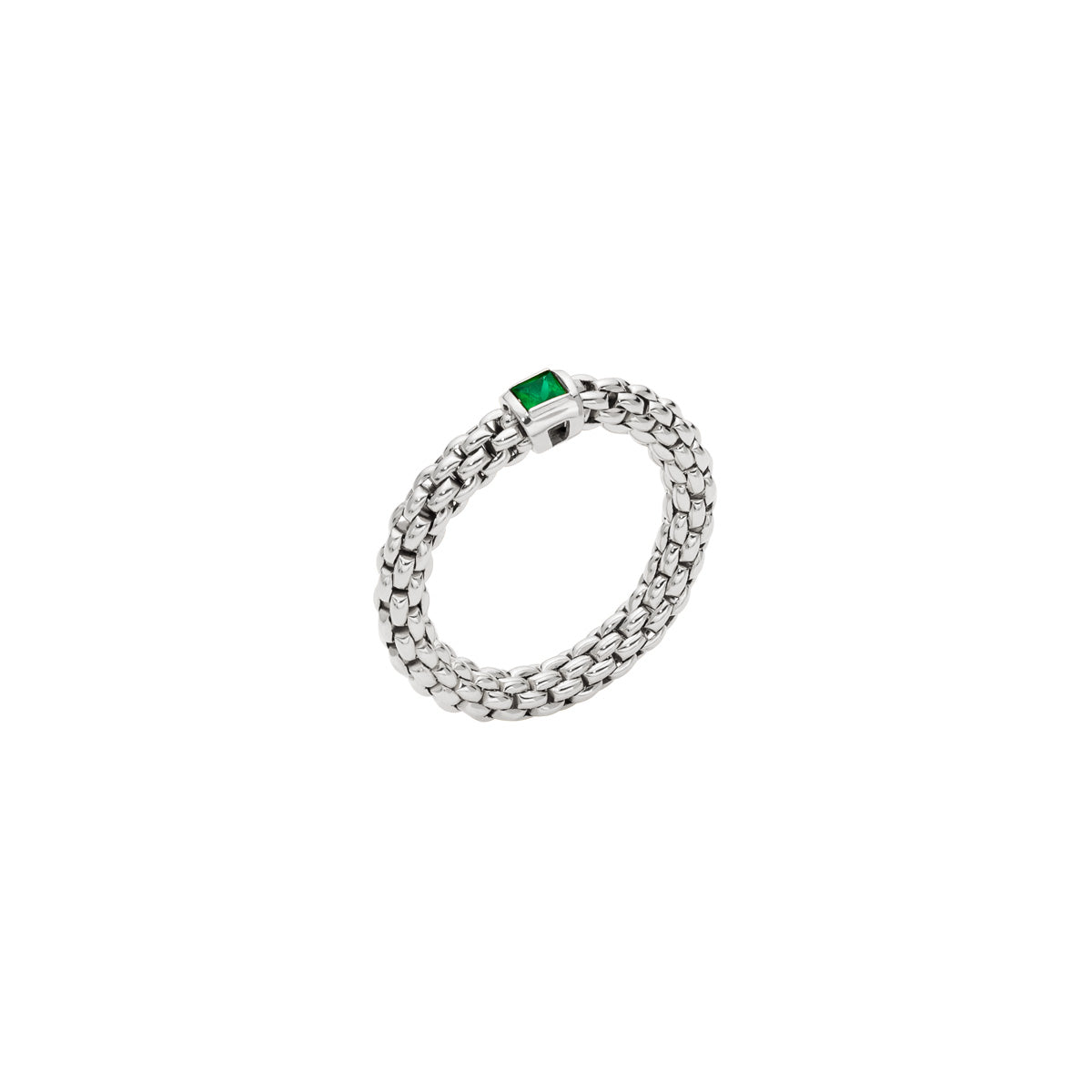 Fope Flex'it SOULS ring with Emerald