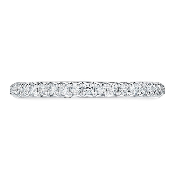 Hearts on Fire Vela French Cut Pavé Band