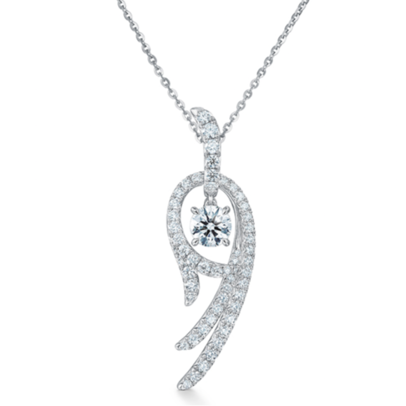 Hearts on Fire 'Vela' collection diamond twisted pendant