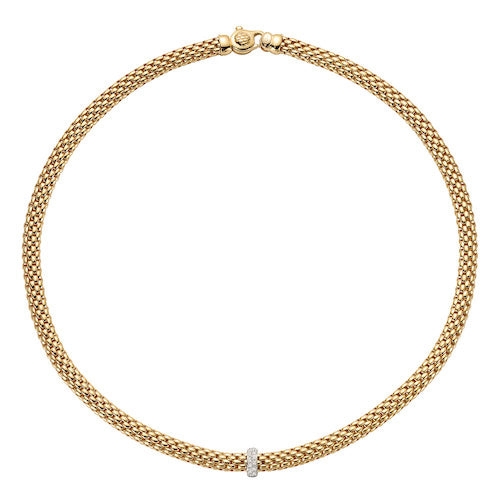 Fope Vendôme Gold Necklace with Diamonds