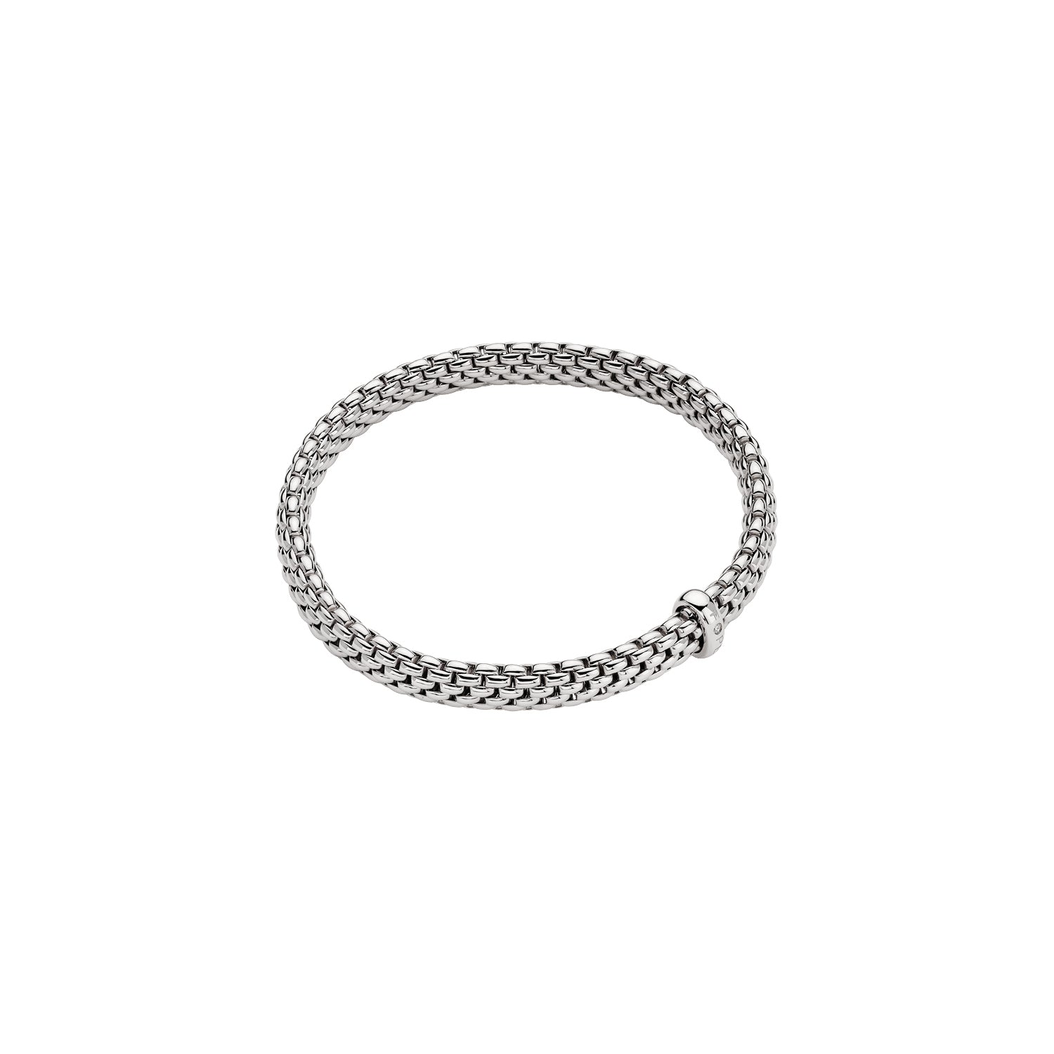 Fope Vendome Essentials Bracelet in White Gold 