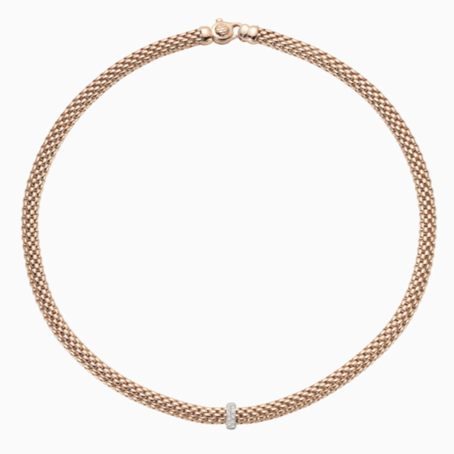 Rose Gold Vendome necklace