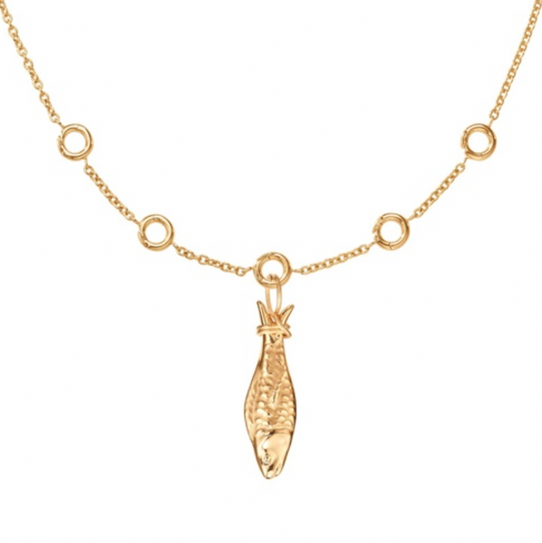 Ole Lynggaard yellow gold Yopung Fish pendant