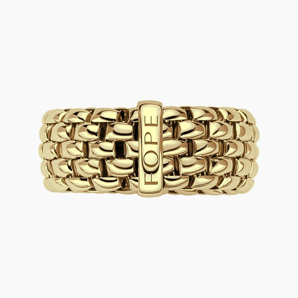 FOPE Essentials Flexi-It 18ct Yellow Gold Ring