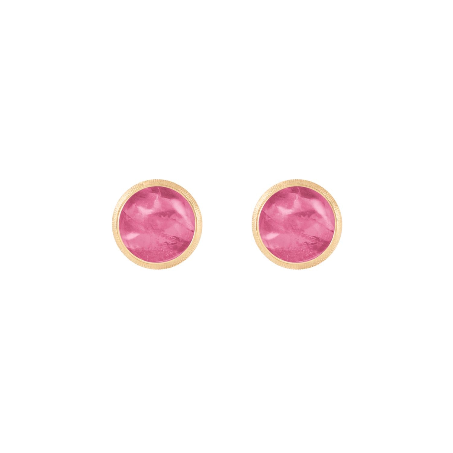 Ole Lynggaard Cerise Tourmaline stud earrings
