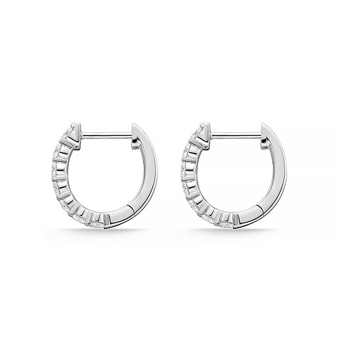 White gold diamond earrings Melbourne